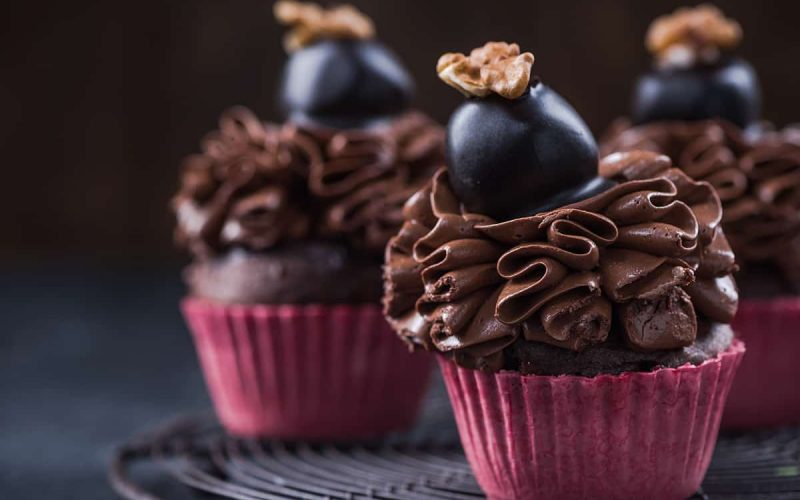 Guinness Chocolate Cupcakes with Mocha Buttercream